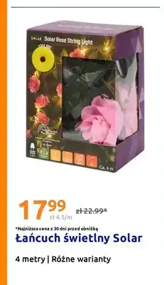 Action Łańcuch świetlny Solar 4 metry oferta
