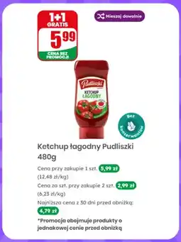 Dino Ketchup łagodny Pudliszki oferta