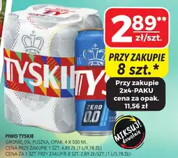 Top Market Piwo Tyskie Gronie oferta