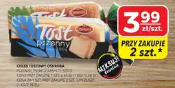 Top Market Chleb Tostowy Oskroba Pszenny Pełnoziarnisty oferta