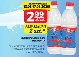 Top Market Mleko Polskie 3,2% Mlekovita oferta