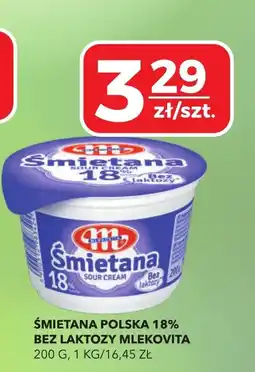 Top Market Śmietana Polska 18% Bez Laktozy Mlekovita oferta