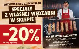 Intermarche Specjały z własnej wędzarni w sklepie oferta