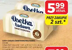 Top Market Lody Osetka Śmietankowa Koral oferta