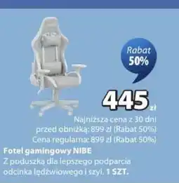 JYSK Fotel gamingowy Nibe oferta