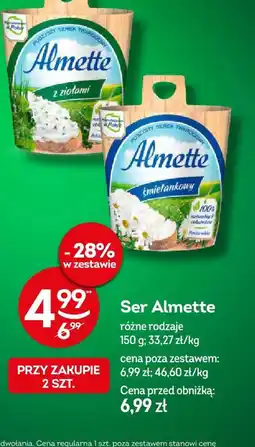 Żabka Ser Almette oferta