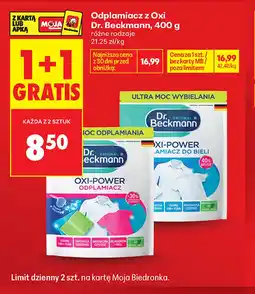 Biedronka Odplamiacz Dr. Beckmann oferta