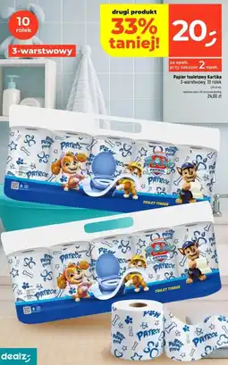 Dealz Papier toaletowy Patrol oferta
