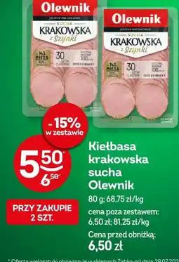 Żabka Kiełbasa Olewnik oferta