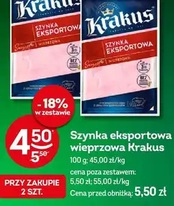 Żabka Szynka Krakus oferta
