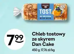 Żabka Chleb tostowy Dan Cake oferta