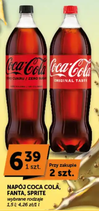 Napój Coca Cola, Fanta, Sprite