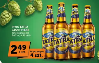 Piwo Tatra Jasne Pełne