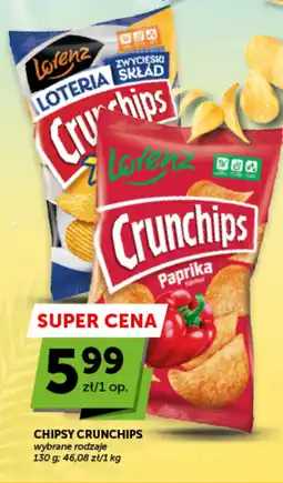 Groszek Chipsy Crunchips oferta
