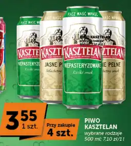 Groszek Piwo Kasztelan oferta