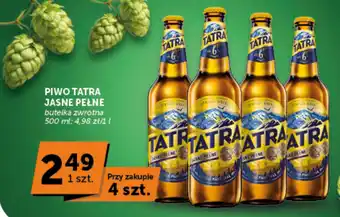Piwo Tatra Jasne Pełne