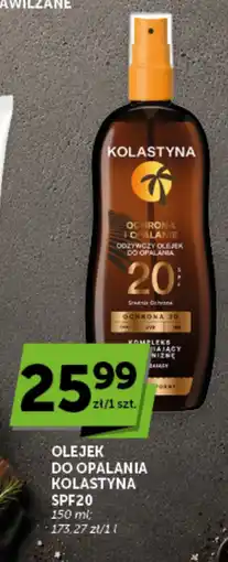Groszek Olejek do opalania Kolastyna SPF20 oferta