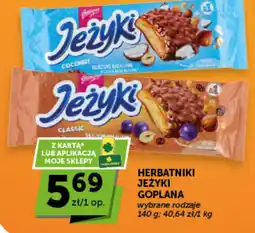 Groszek Herbatniki Jeżyki GoPlana oferta