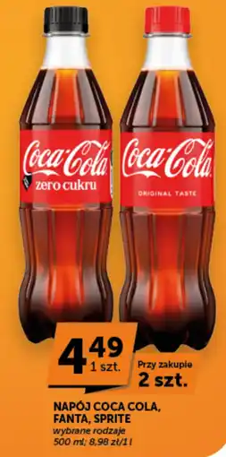 Groszek Napój Coca Cola, Fanta, Sprite oferta