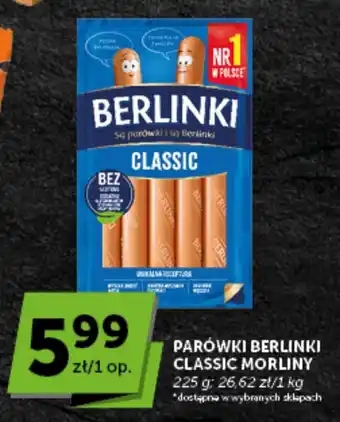 Parówki Berlinki Classic Morliny