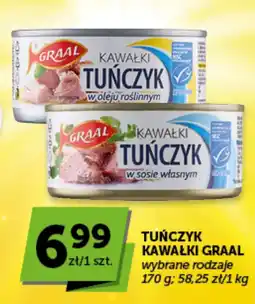 Groszek Tuńczyk kawałki Graal oferta