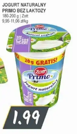 Słoneczko Jogurt naturalny Primo bez laktozy oferta