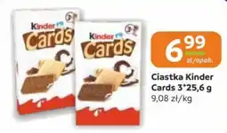 Gama Ciastka Kinder Cards oferta