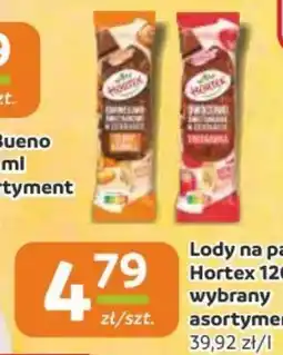 Gama Lody na patyki Hortex oferta
