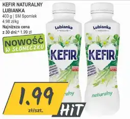 Słoneczko Kefir Naturalny Lubianka oferta