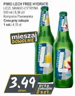Słoneczko Piwo Lech Free Hydrate Liczi, Mango-Cytryna oferta