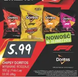 Słoneczko Chipsy Doritos Wybrane Rodzaje oferta