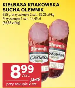 Stokrotka Market Kiełbasa Krakowska Sucha Olewnik oferta
