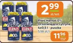 Gama Piwo Harnaś 0% Orzeźwiająca Cytryna oferta