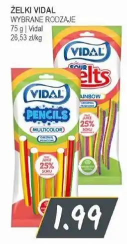 Słoneczko Żelki Vidal oferta