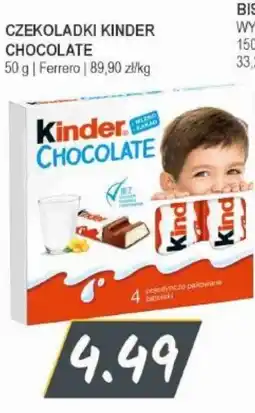 Słoneczko Czekoladki Kinder Chocolate oferta