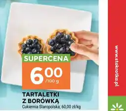 Stokrotka Market Tartaletki z Borówką Cukiernia Staropolska oferta