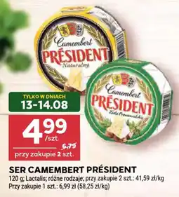 Stokrotka Market Ser Camembert Président oferta