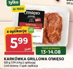 Stokrotka Market Karkówka Grillowa O!mięso oferta
