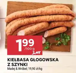 Stokrotka Market Kiełbasa Glogowska z Szynki Madej & Wróbel oferta