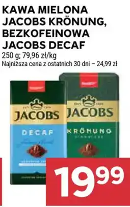Stokrotka Market Kawa Mielona Jacobs Krönung, Bezkoфеinowa Jacobs Decaf oferta