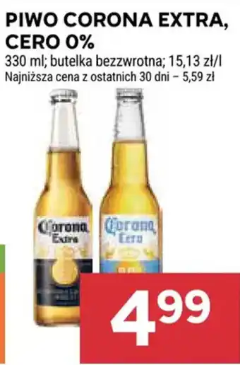 Stokrotka Market Piwo Corona Extra, Cero 0% oferta