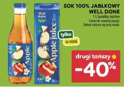 Stokrotka Market Sok 100% Jabłkowy Well Done oferta
