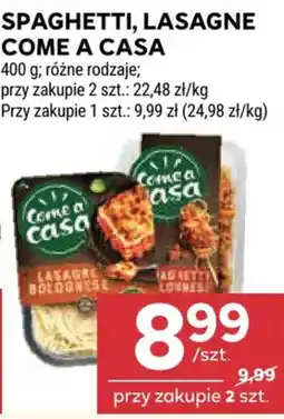 Stokrotka Market Spaghetti, Lasagne Come a Casa oferta