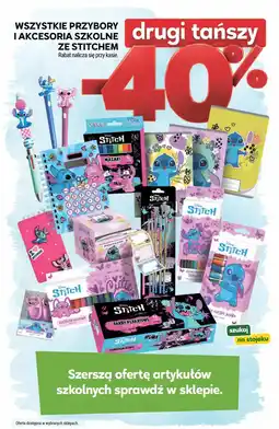 Stokrotka Market Przybory i akcesoria szkolne ze Stitchem oferta