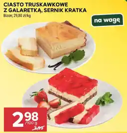 Stokrotka Ciasto Truskawkowe z Galaretką, Sernik Kratka oferta