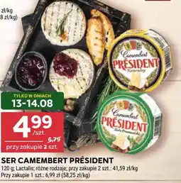 Stokrotka Ser Camembert Président oferta