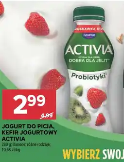 Stokrotka Jogurt do picia, kefir jogurtowy Activia oferta