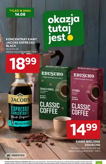 Stokrotka KONCENTRAT KAWY JACOBS ESPRESSO BLACK oferta
