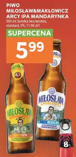 Stokrotka Piwo Miłosław&Makłowicz Arcy IPA Mandarynka oferta