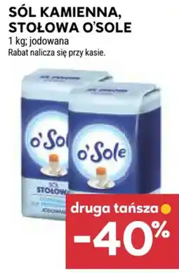 Stokrotka Sól Kamienna, Stołowa O'Sole oferta
